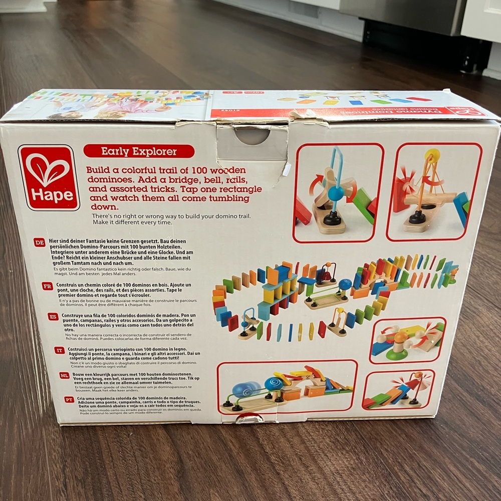 Hape Dynamo Domino Adventure Set - Picture 3 of 3
